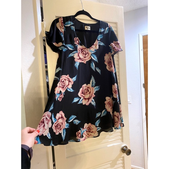 Show Me Your Mumu Kylie Mini Dress in Flower Hour - Picture 6 of 8